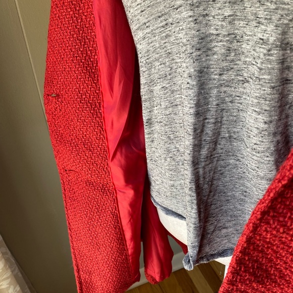 Little Red Riding Hood - Steve Madden Red Hooded Coat - Picture 5 of 9